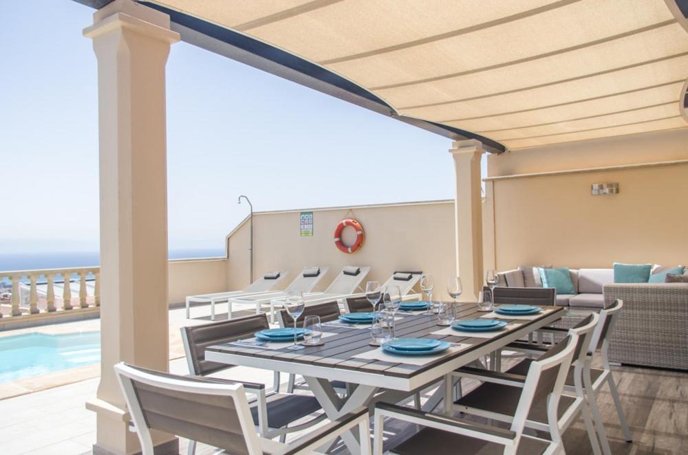 كاليتا ذي فوستي Luxurious Villa With Amazing Sea View And Pool المظهر الخارجي الصورة