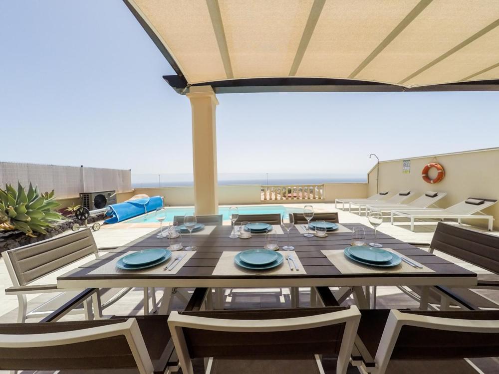 كاليتا ذي فوستي Luxurious Villa With Amazing Sea View And Pool المظهر الخارجي الصورة